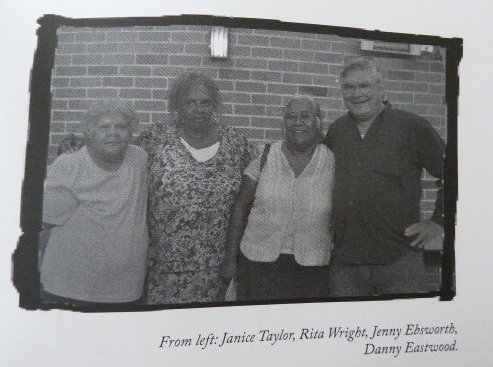 Janice Taylor, Rita Wright, Jenny Ebsworth, Danny Eastwood